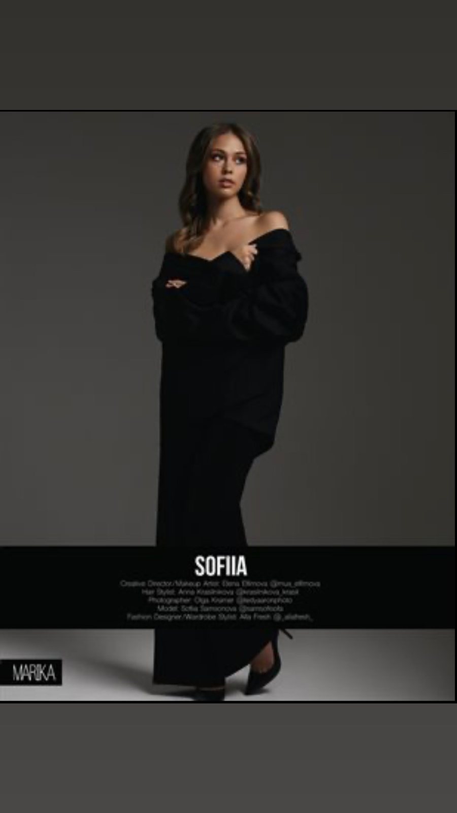 Marika magazine page