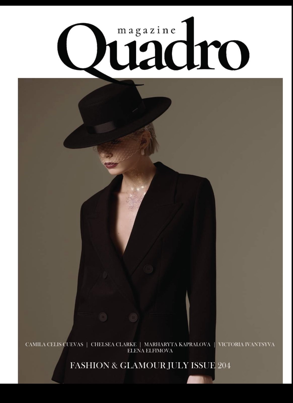 Quadro magazine page