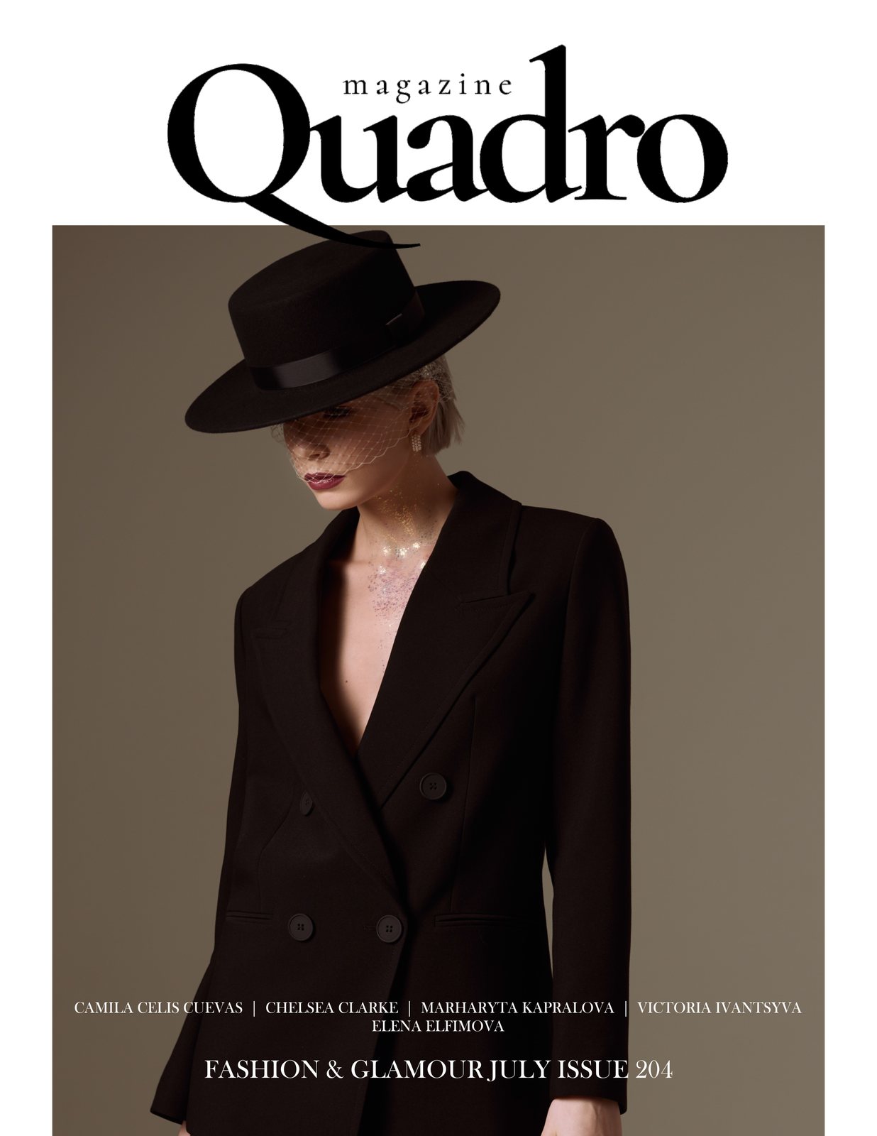 Quadro magazine page